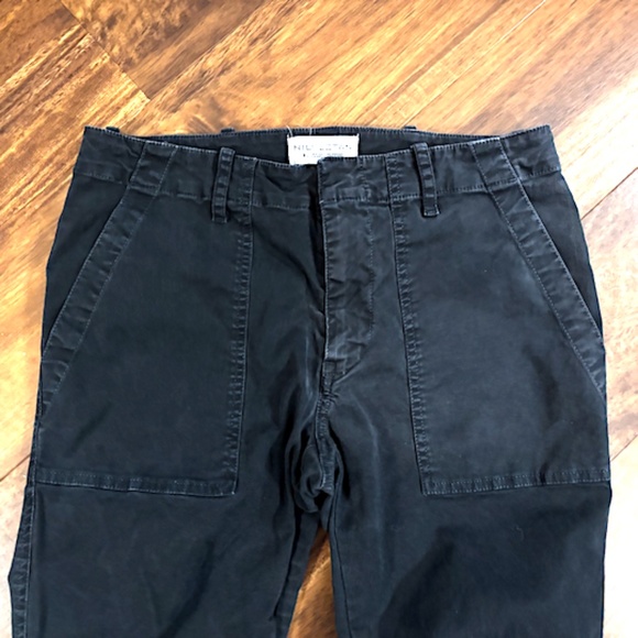 Nili Lotan Black Cropped Military Pants - Size 4 (EUC) - Picture 6 of 12